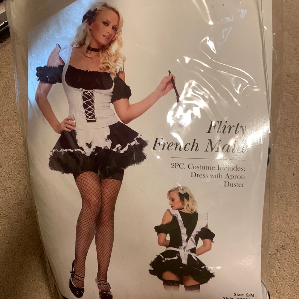 Sexy maid costume